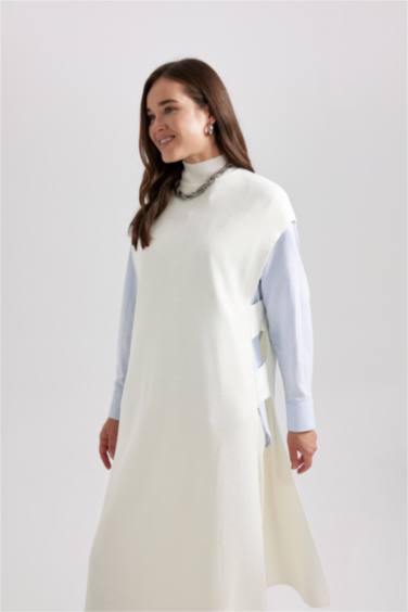 يلك صوف قصة عادية بياخة مستديرة