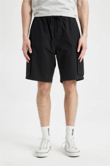 Short Bermuda en Gabardine Coupe Relax