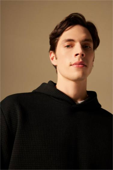 үлкен пішім бас киімді Свитер