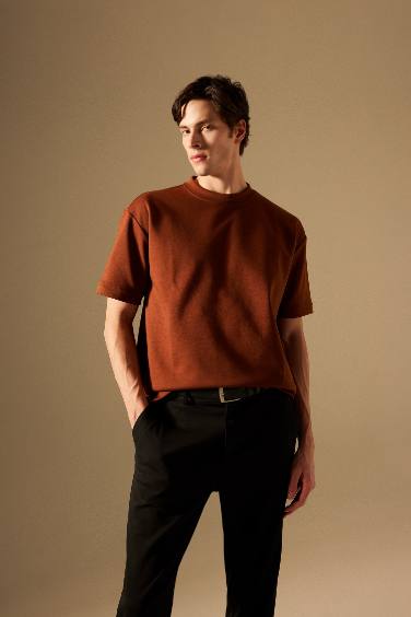 Oversize Fit Crew Neck T-Shirt