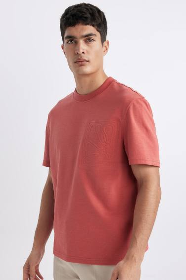 Regular Fit Crew Neck Short Sleeve T-Shirt