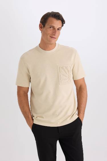 Regular Fit Crew Neck Short Sleeve T-Shirt