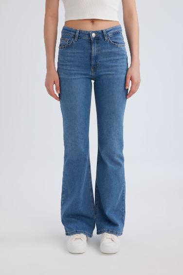 Mia Flare Fit Normal Waist Long Jeans