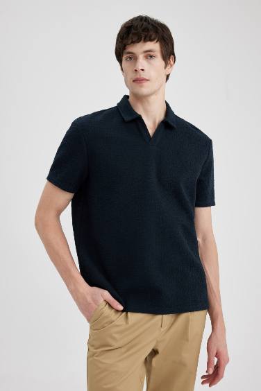 Regular Fit Short Sleeve Polo T-Shirt