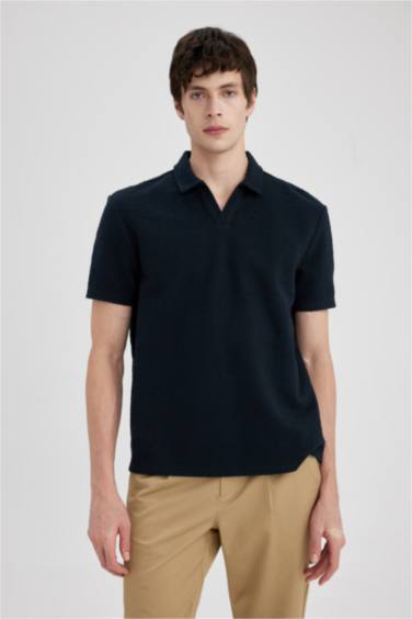 Regular Fit Short Sleeve Polo T-Shirt