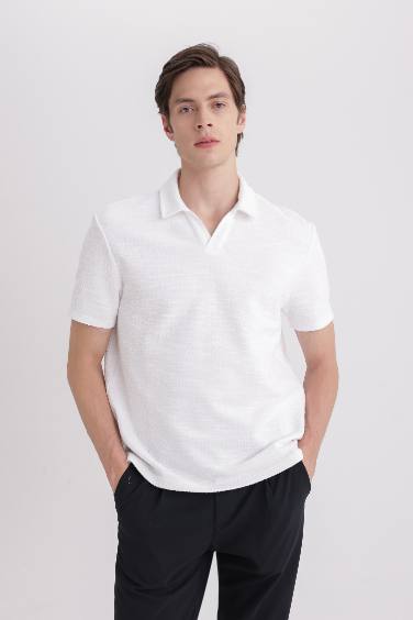 Regular Fit Short Sleeve Polo T-Shirt