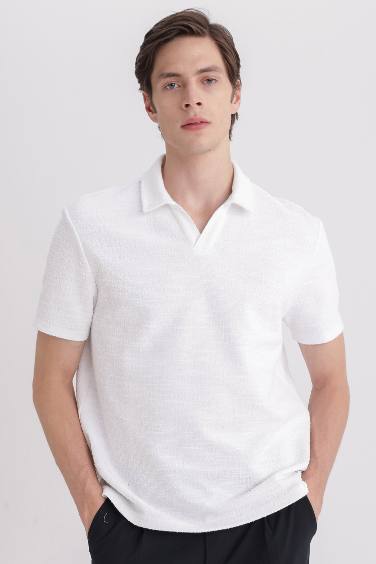 Regular Fit Short Sleeve Polo T-Shirt