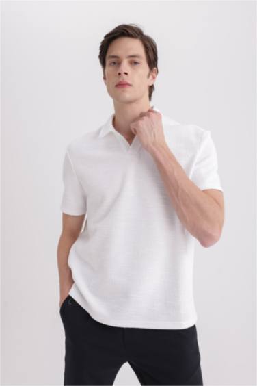 Regular Fit Short Sleeve Polo T-Shirt