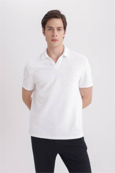 Regular Fit Short Sleeve Polo T-Shirt