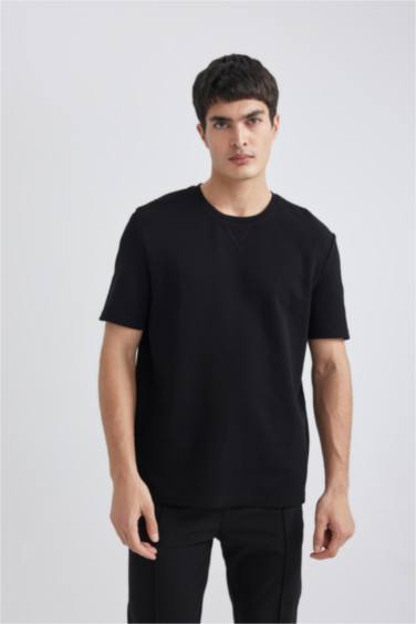Regular Fit Crew Neck Short Sleeve T-Shirt