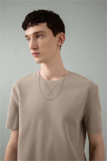 Regular Fit Crew Neck Short Sleeve T-Shirt