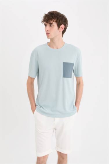 Regular Fit Crew Neck Short Sleeve T-Shirt