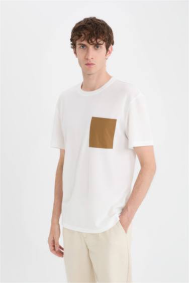 дөңгелек жаға Қысқа жеңді футболка