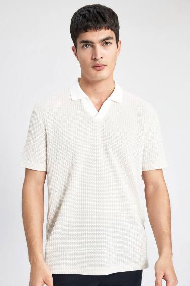 Regular Fit Short Sleeve Polo T-Shirt