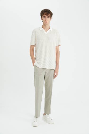 Regular Fit Short Sleeve Polo T-Shirt