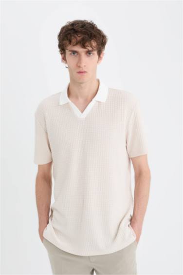 Regular Fit Short Sleeve Polo T-Shirt