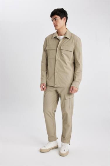Cargo Jogger Shirred Trousers Trousers