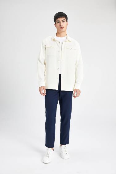 Куртка-рубашка стандартного кроя