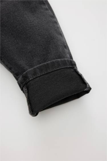 Erkek Bebek Düz Paça Jean Pantolon