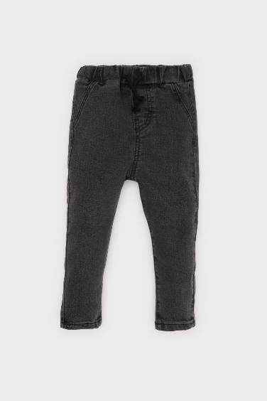 Baby Boy Regular Fit Straight Leg Trousers