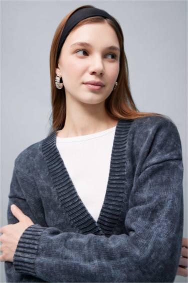 Regular Fit V-Neck Cardigan