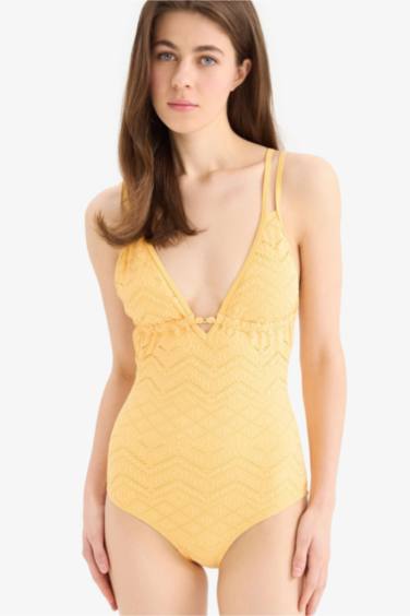 Maillot de bain à Coupe régulière de Fall in Love