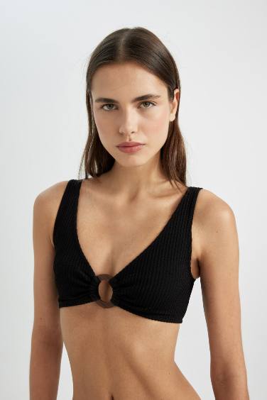 Fall in Love Regular Fit Wrap Bikini Top