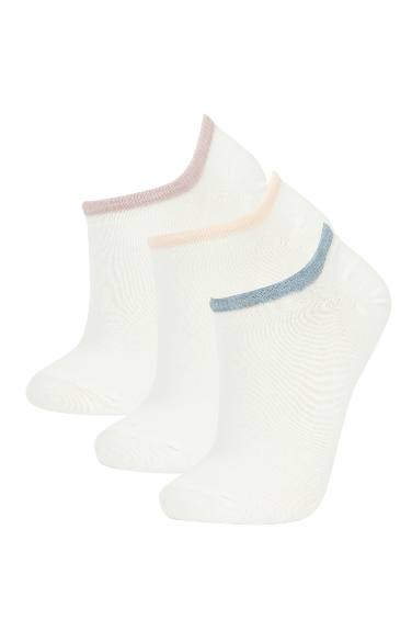 Chaussettes courtes en Coton pour Femme - 3 Paires