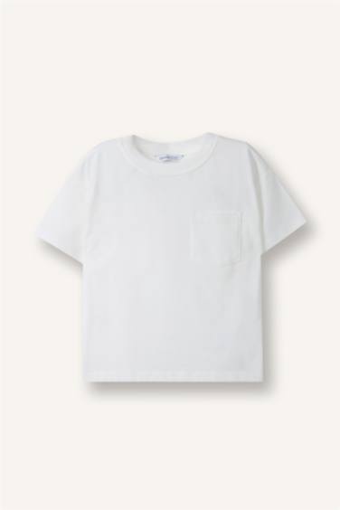 Boy Crew Neck Basic T-Shirt