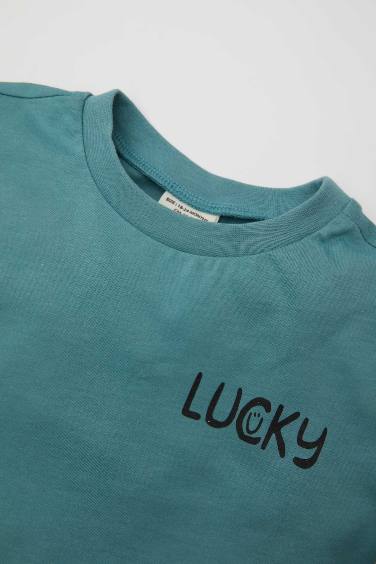 T-Shirt à Manches Courtes Imprimé pour Bébé Garçon