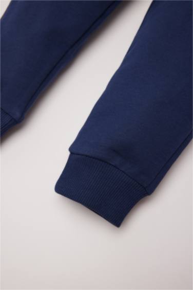 بنطلون بجامة رياضي خفيف قصة عادية ورجل مطاطي