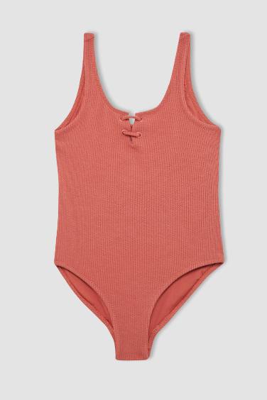 Girl Slim Fit Swimsuit