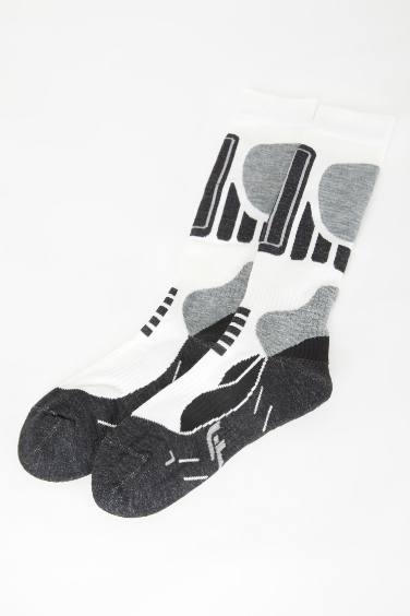 Chaussettes De Sport en Laine Acrylique pour Homme