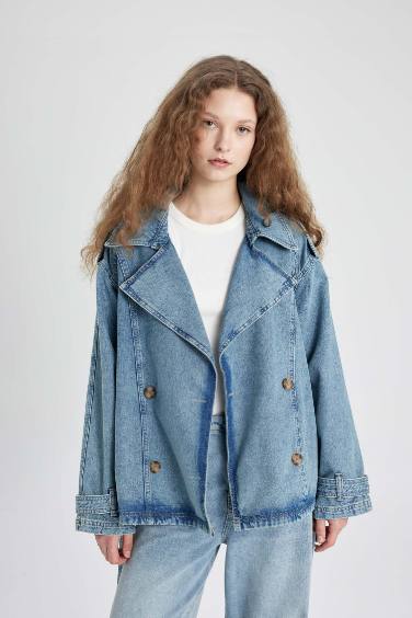 WOMAN Jean Jackets Models DeFacto