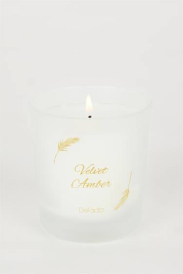 Kadın Yılbaşı Temalı Defacto Velvet Amber Aromatik 125 ml Mumluk - Görsel 2