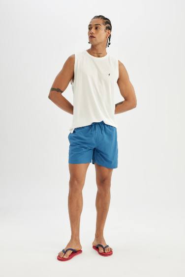 Mesh Lined Short Swim Shorts