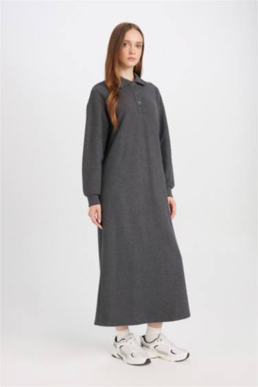 فستان محاك قصة عادية بياخة قميص