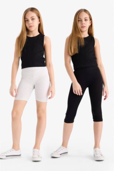 Girl 2 piece Short Leggings