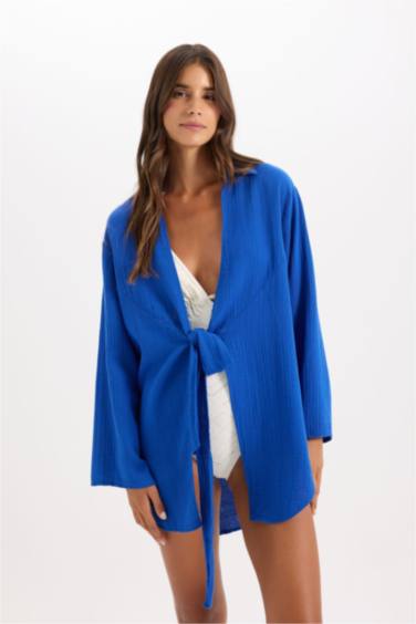 Fall in Love Muslin Beach Shirt