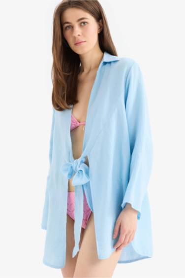 Fall in Love Regular Fit Muslin Beachwear