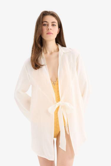 Fall in Love Muslin Beach Shirt