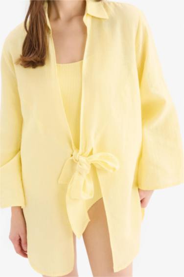 Fall in Love Regular Fit Muslin Beachwear