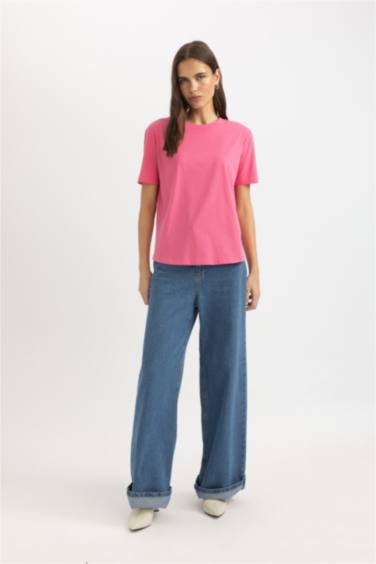 Regular Fit Crew Neck Short Sleeve T-Shirt