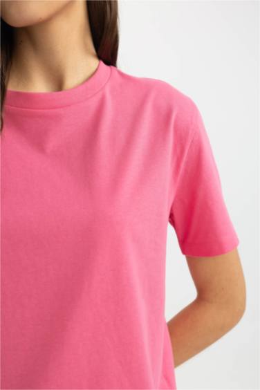 Regular Fit Crew Neck Short Sleeve T-Shirt