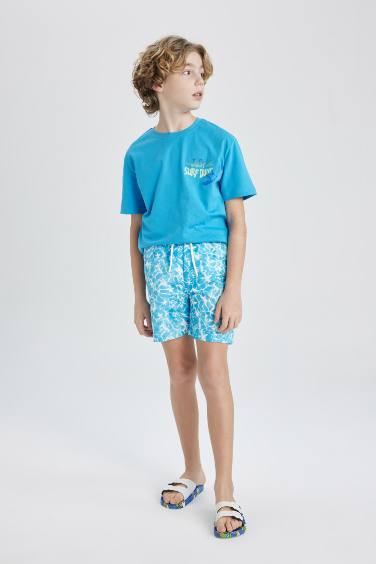 Boy Regular Fit Swim Shorts