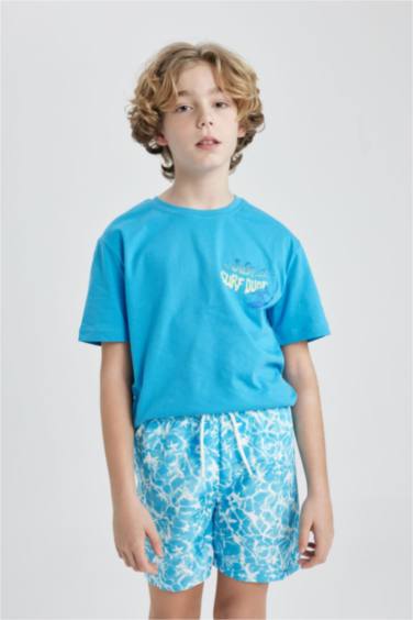 Boy Regular Fit Swim Shorts