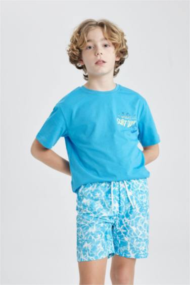 Boy Regular Fit Swim Shorts