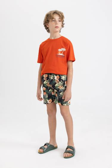 Boy Regular Fit Swim Shorts