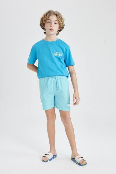 Boy Regular Fit Swim Shorts