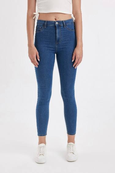 Jegging High Waist Ankle Length Skinny Jeans